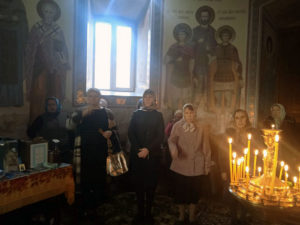 Праздничая служба в честь преподобной Параскевы Сербской